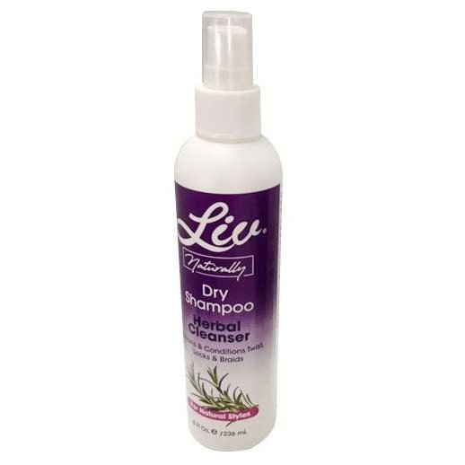 Summit Liv Naturally Dry Shampoo Heberal Cleanser 8 Oz
