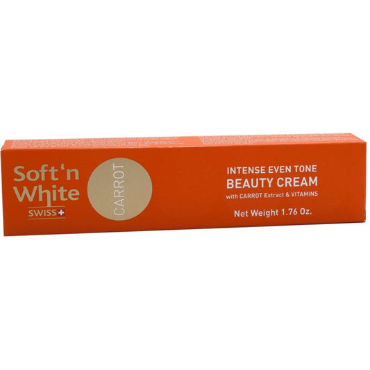 Soft N White Carrot Body Cream 1.76 Oz