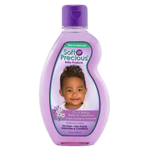 Soft  Precious Baby Shampoo  Bath 10 Oz