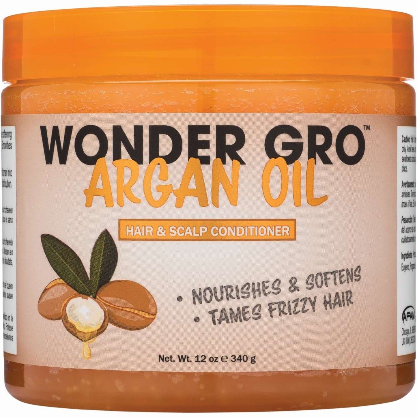 Wonder Gro Argan Hair Scalp Conditioner 12 Oz