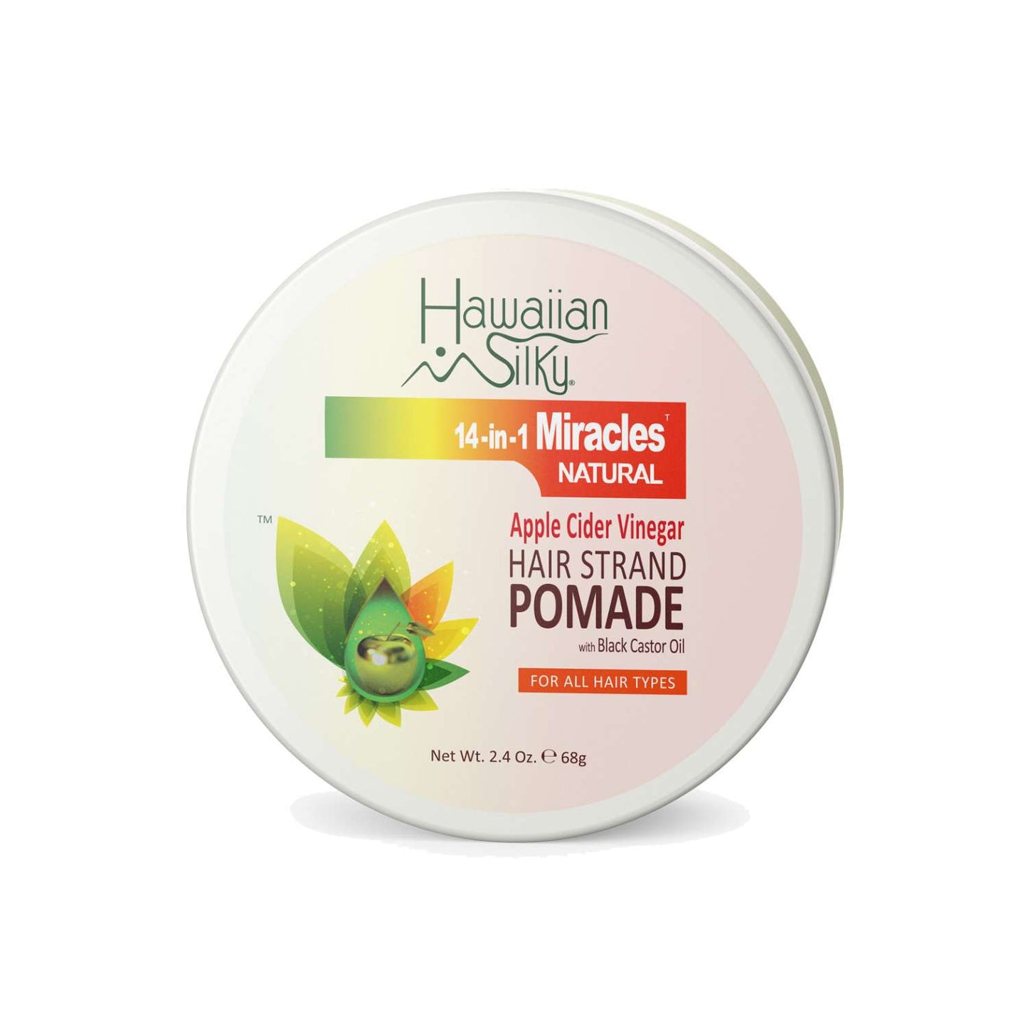 Pomada para el cabello hawaiana sedosa 14N1, paquete de 6
