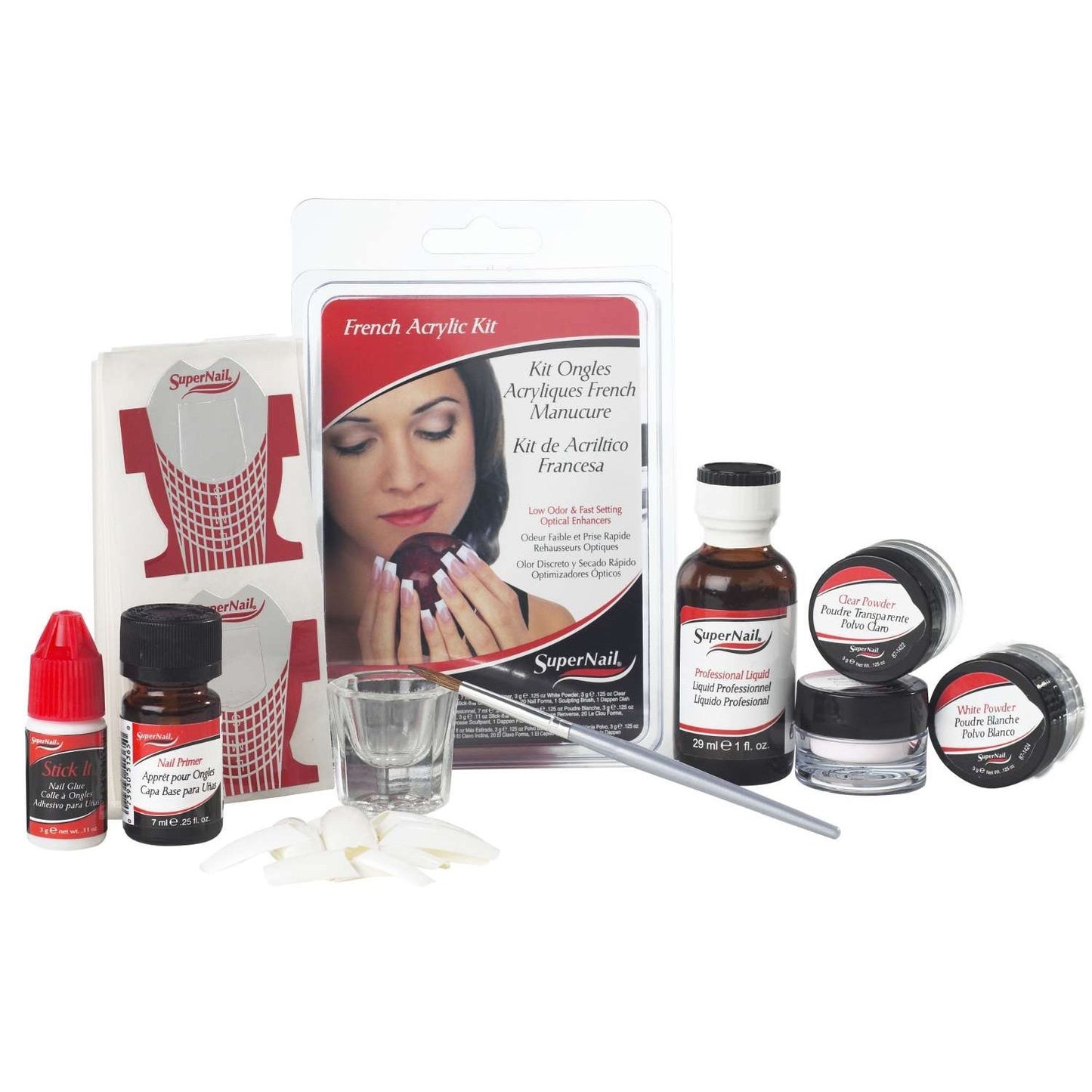 Kit acrílico francés Super Nail
