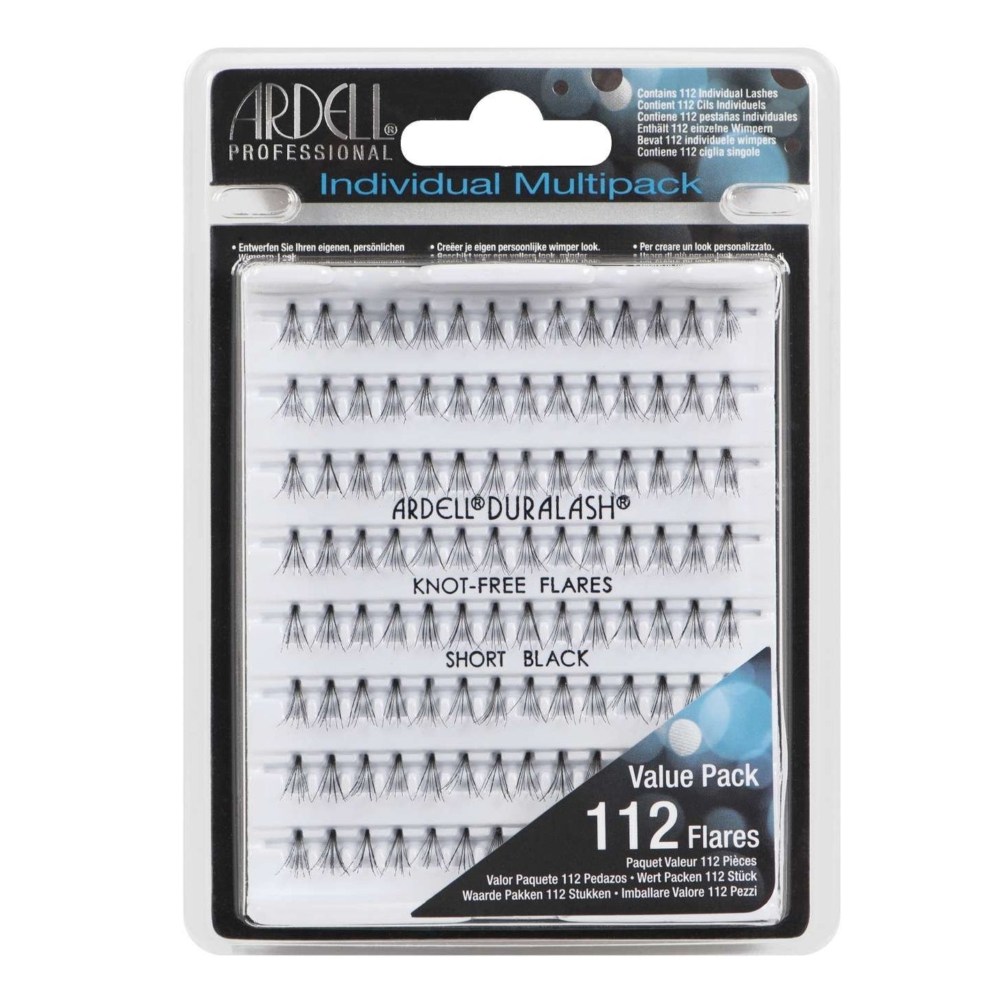 Ardell 112 Flares Invidiual Multipack - Corto Negro