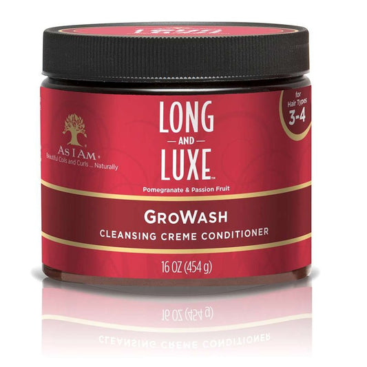 As I Am Long  Luxe Growash Cleansing Creme Conditioner