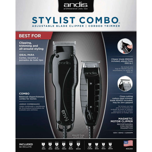 Andis Stylist Clipper/Trimmer Combo