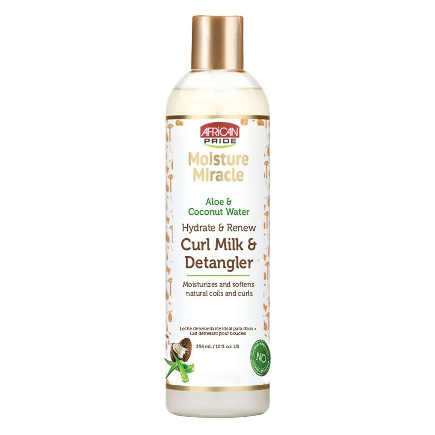 African Pride Moisture Miracle Hydrate Renew Curl Leche Desenredante