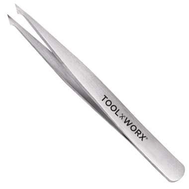 Toolworx Tweezers Slantedpointed