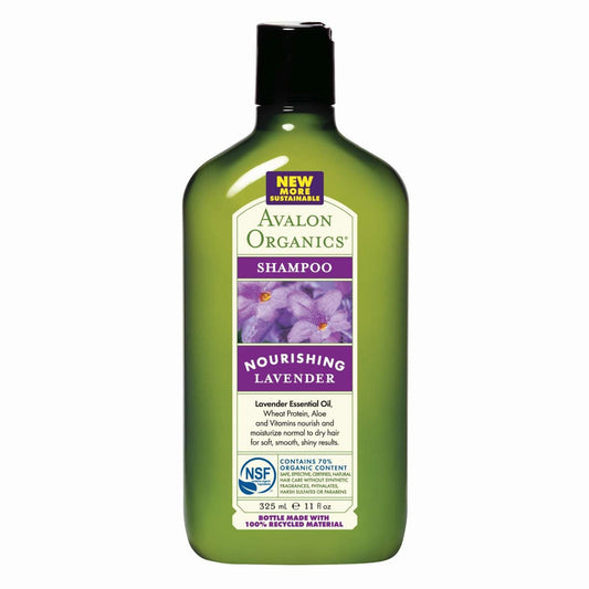 Avalon Organics Nourishing Lavender Shampoo  11 Oz