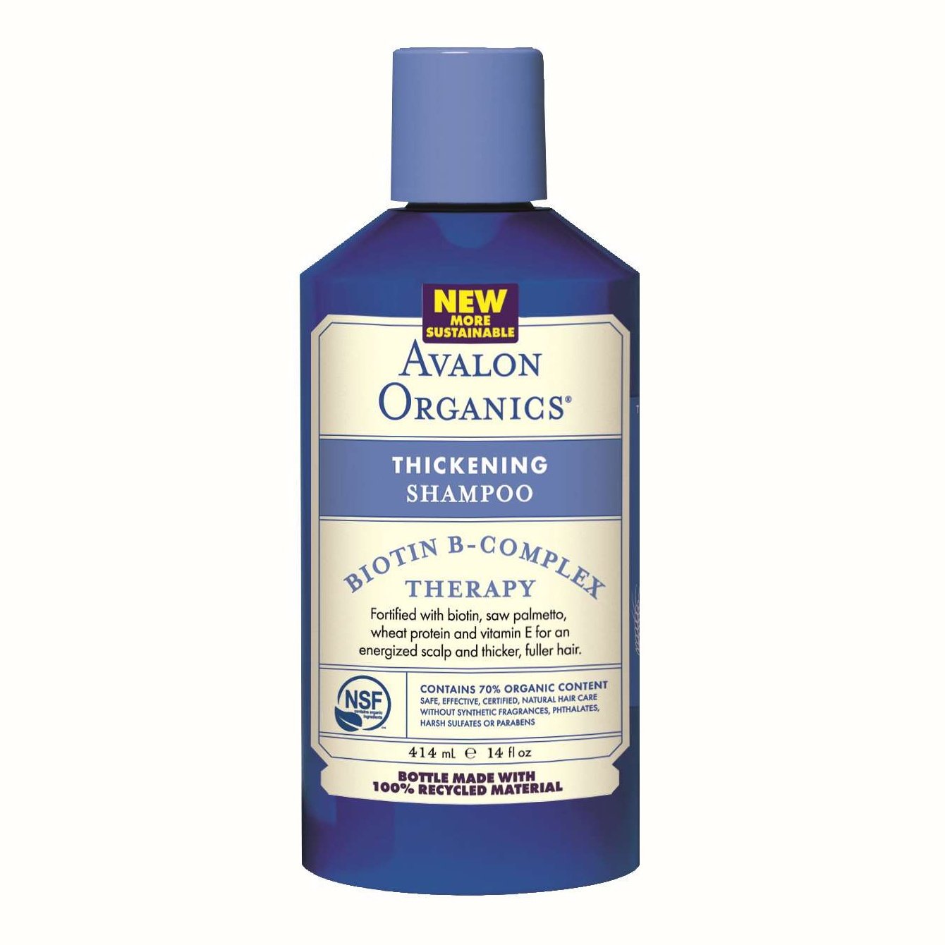 Avalon Organics Biotin B-Complex Therapy Champú espesante 14 oz