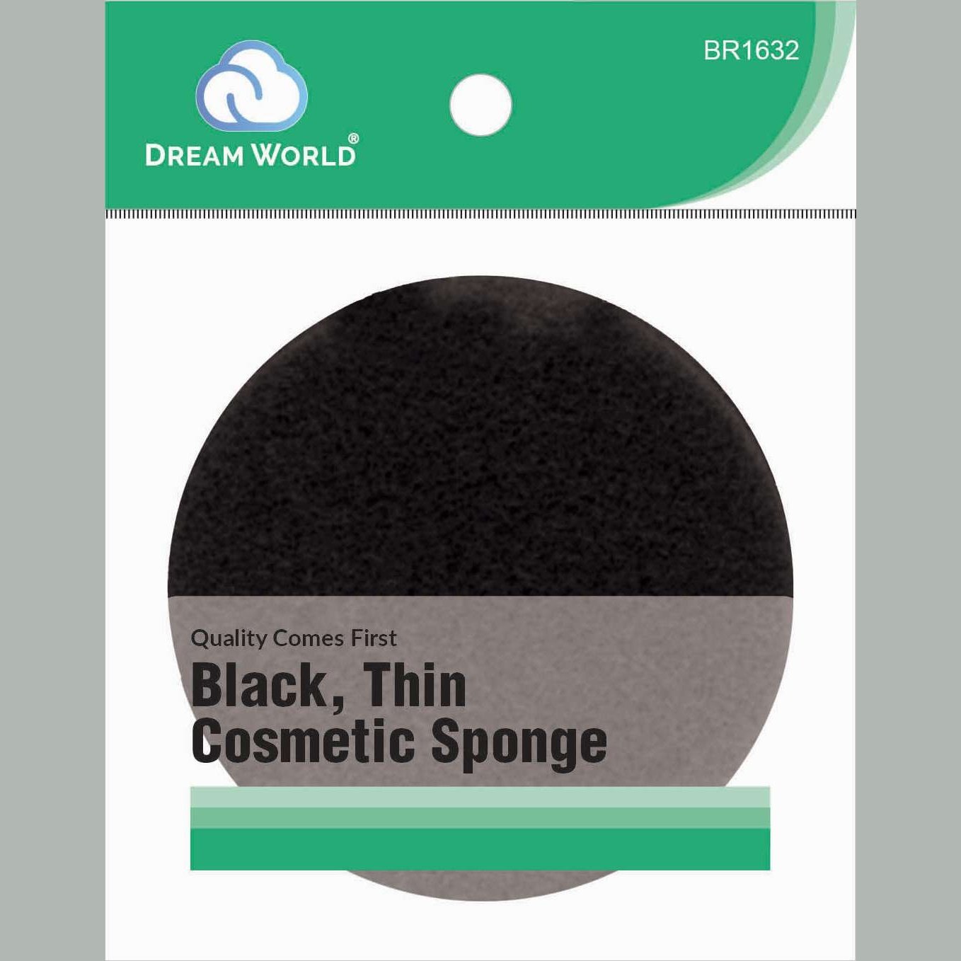 Brittny Cosmetic Sponge Rubber Black