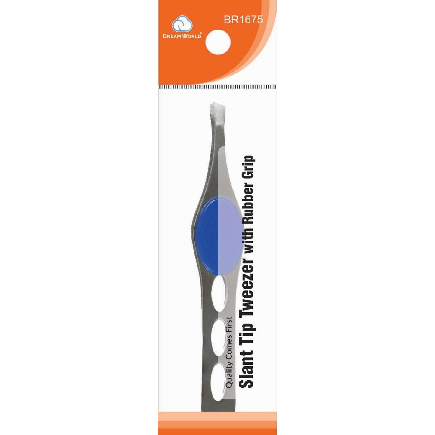 Brittny Tweezer - Slant Tip Rubber