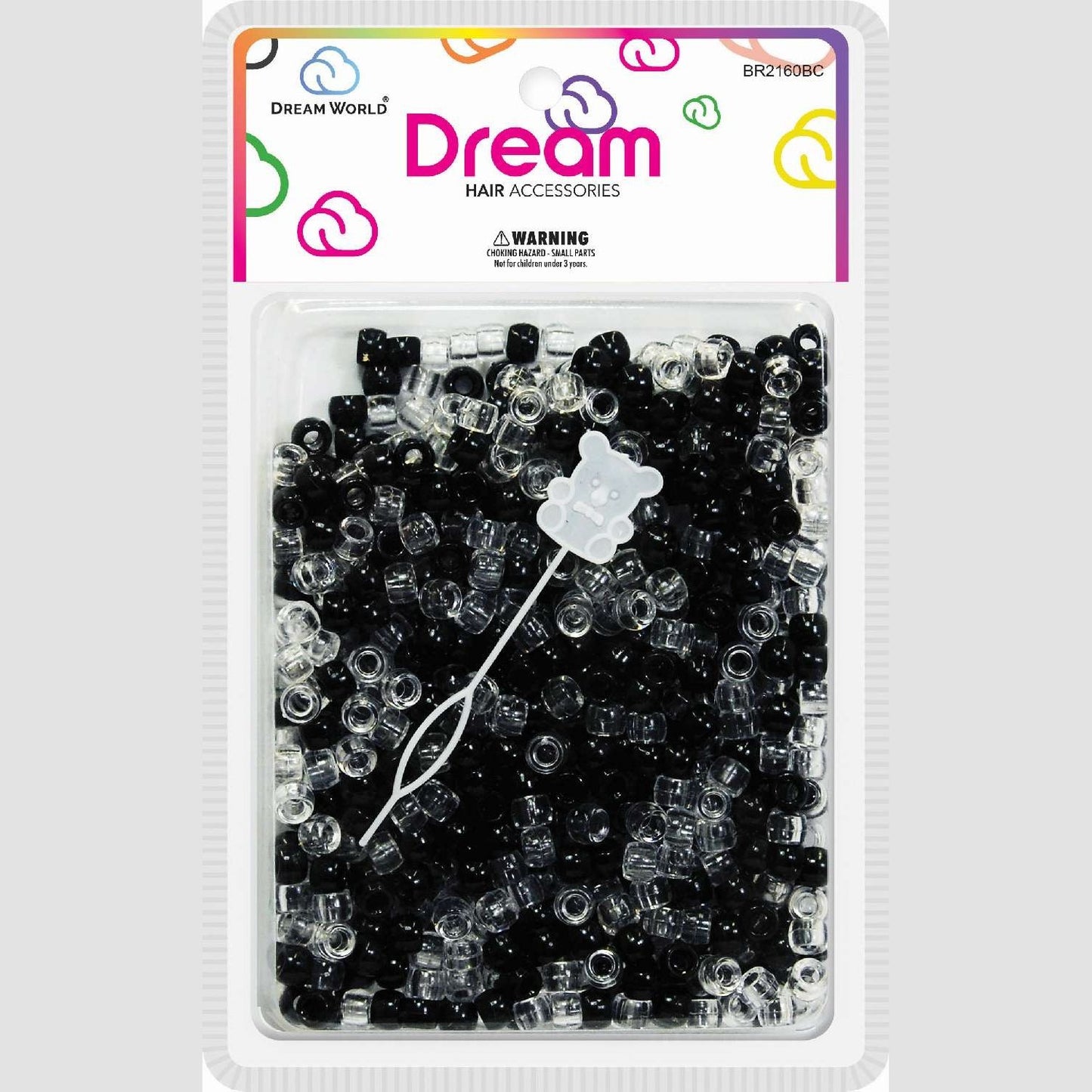 Chloe Bead Redondo 1000 Negroclaro