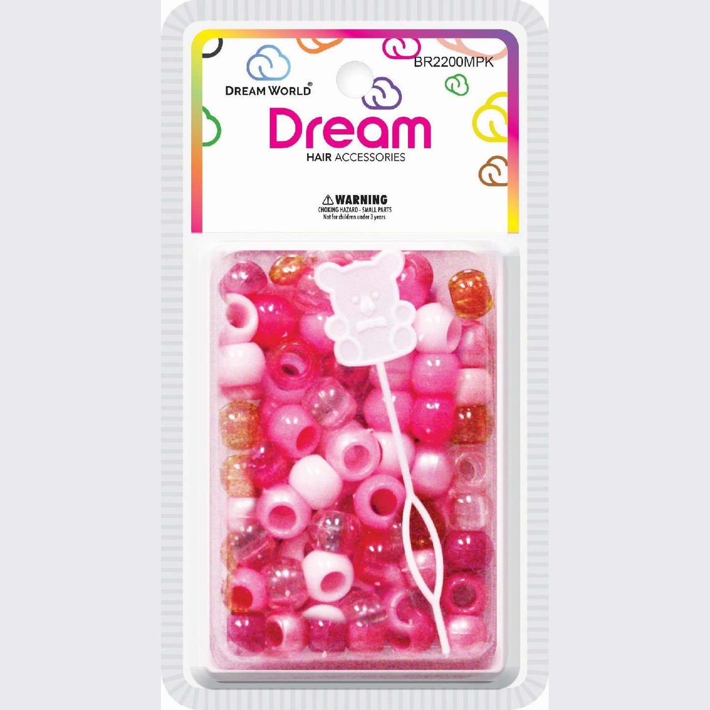 Chloe Bead Round Big 60 Pink