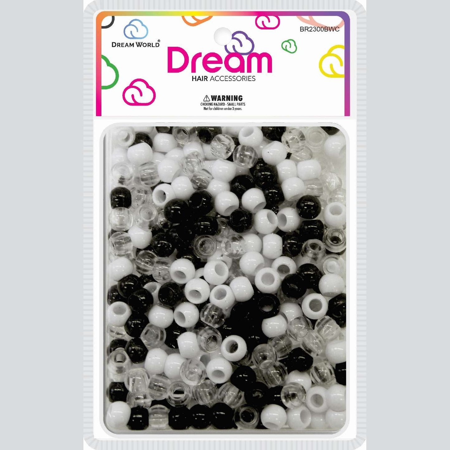 Chloe Bead 2300 Rnd Bkwhcr