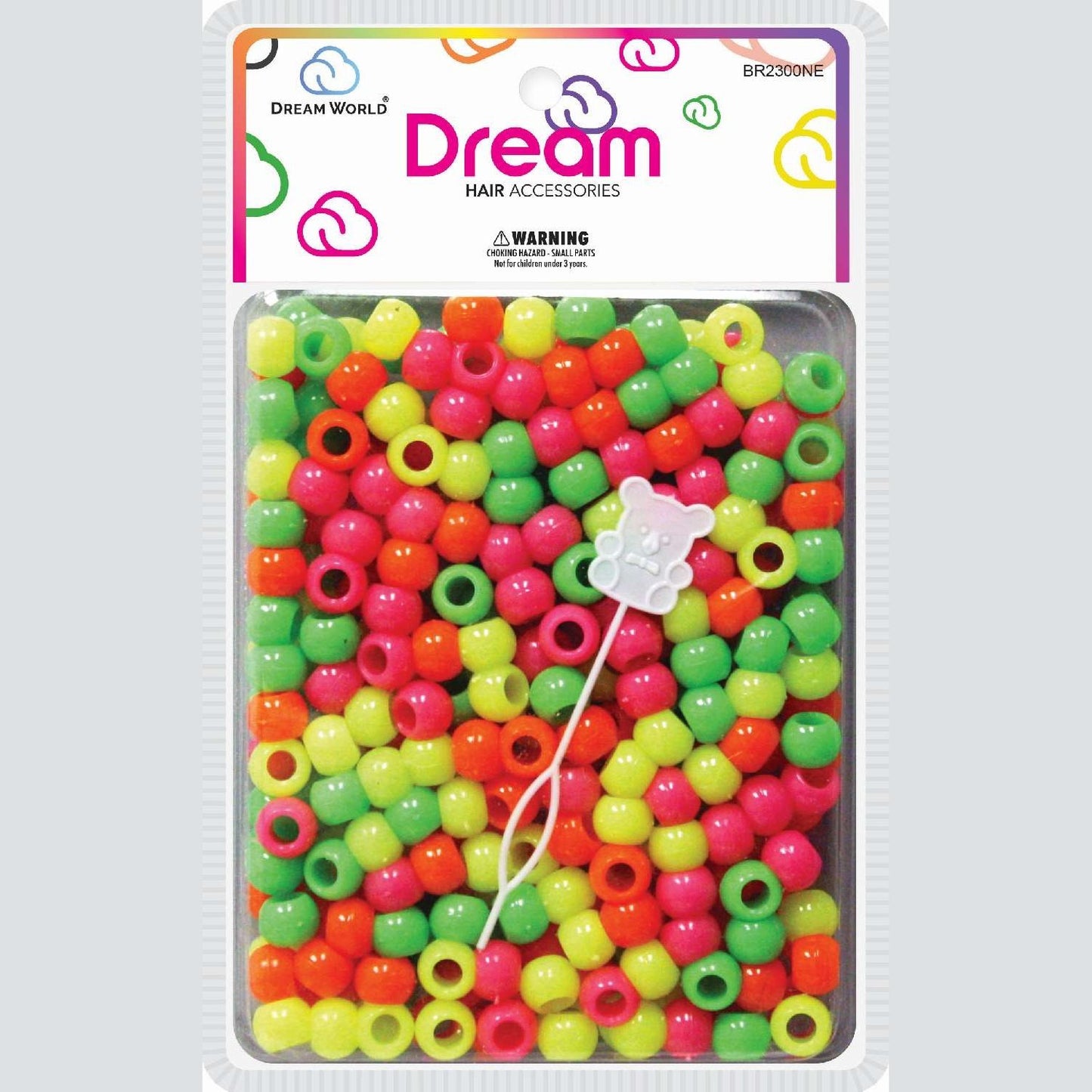 Chloe Bead Round Big 200 Neon