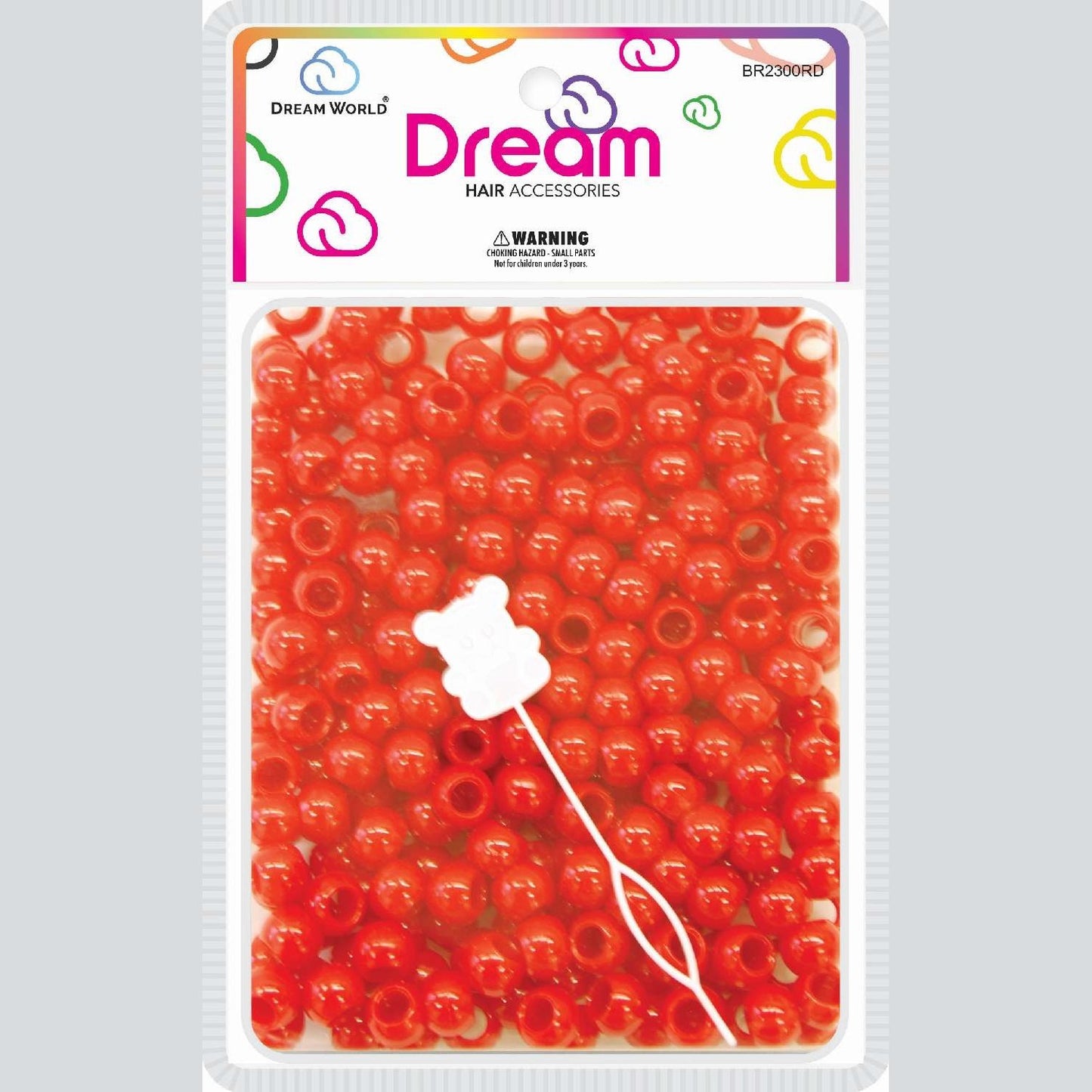 Chloe Bead 2300 Rnd Big Red