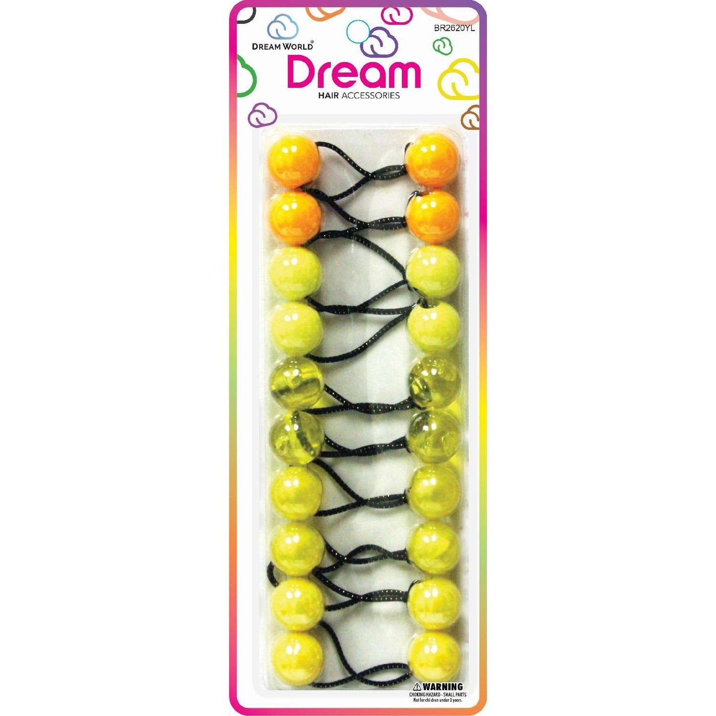 Chloe Poneytail 2620 Yellow Assort