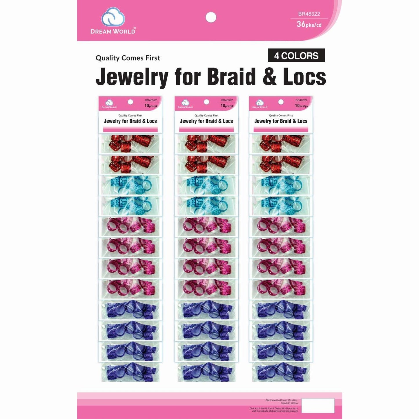 Brittny Jewelry Braids Locs Asst