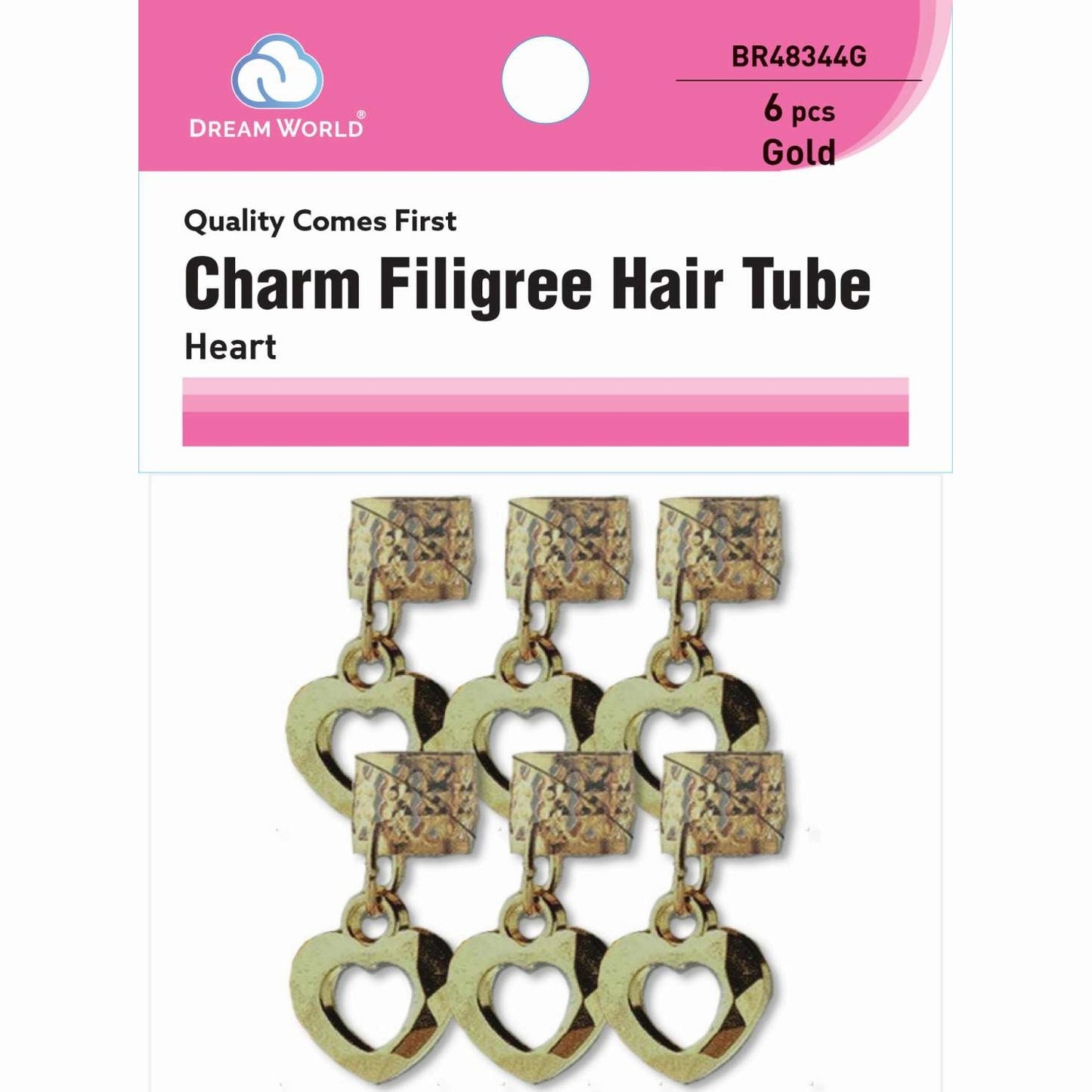 Brittny Hair Accessories Pendant Tube Heart