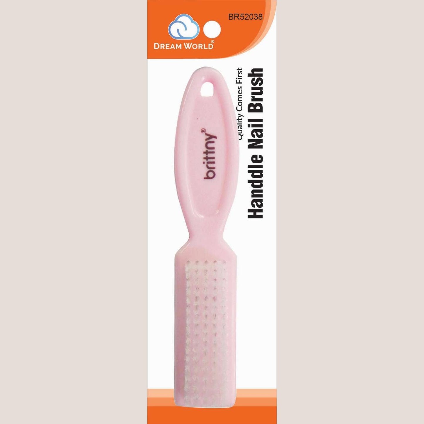 Cepillo de uñas Brittny mango largo