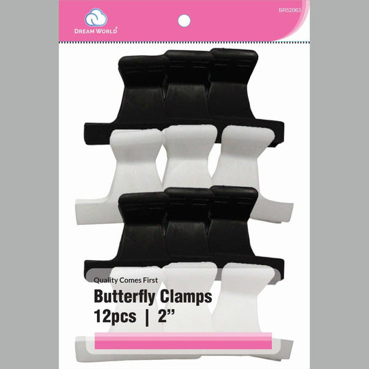 Brittny Clamp Butterfly 2 Inch