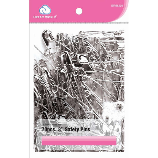 Brittny Safety Pin 3  -70Pack