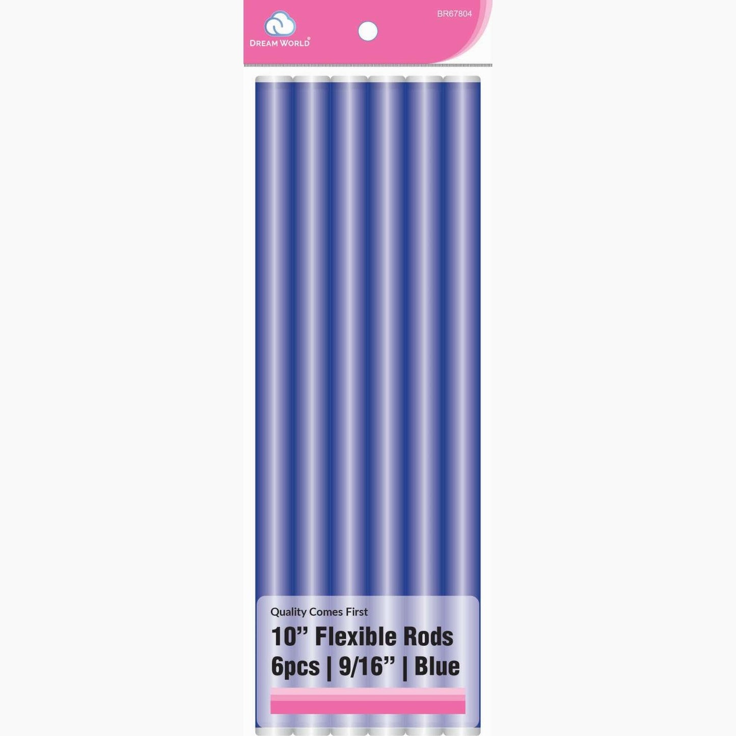 Brittny Rod Flex 10 Blue 6Ct - 0.5625