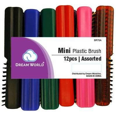 Brittny Plastic L-70 Mini Brush Assorted