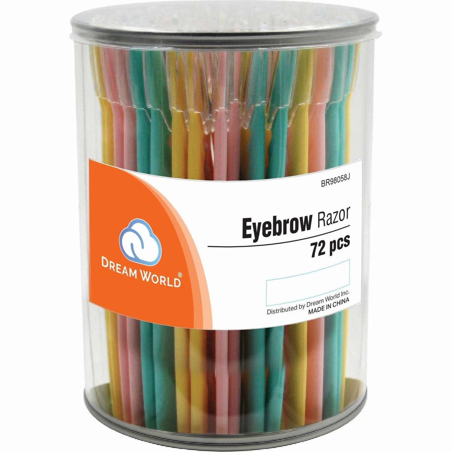 Brittny Eyebrow Razor Tinkle Jar