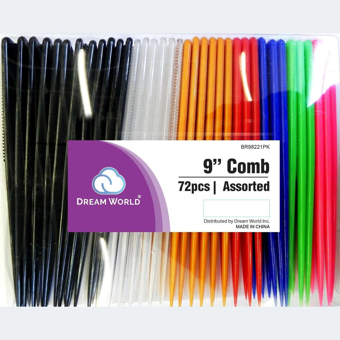 Brittny Bulk 9 Comb 72-Piece Pack