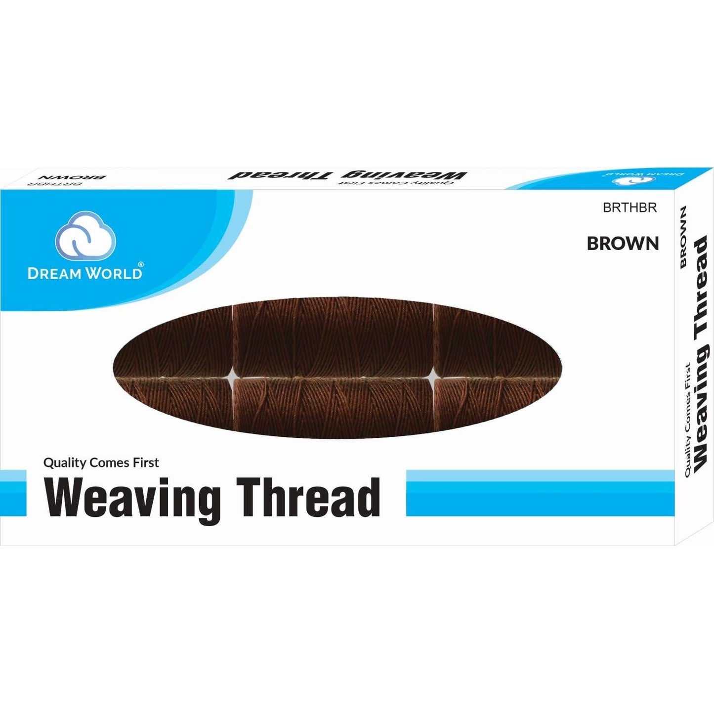 Brittny Weaving Thread 300 Yards Brown