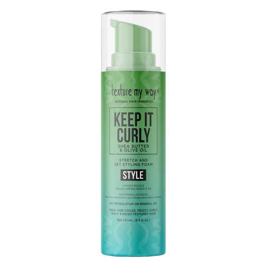 Texture My Way Keep It Curly Styling Foam