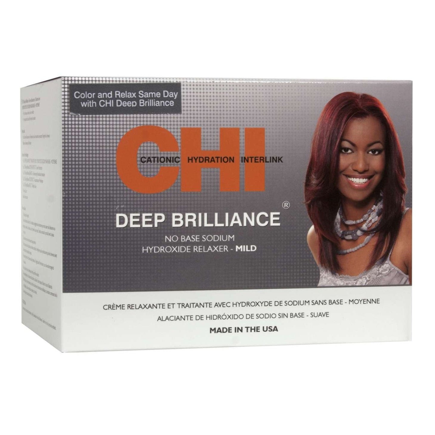 Chi Deep Brilliance No Lye Relaxer Kit Mild