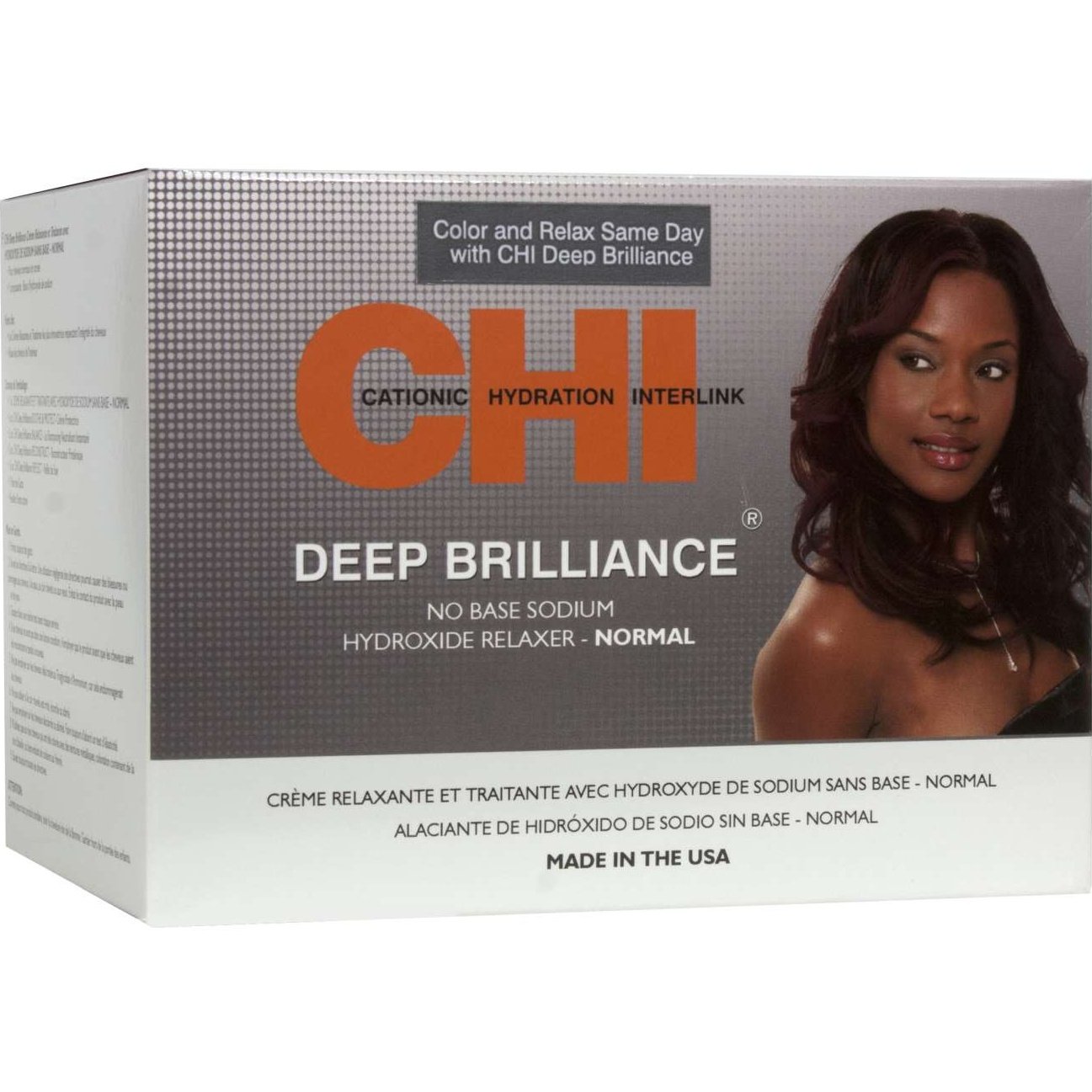 Chi Deep Brilliance No Lye Relaxer Kit Normal