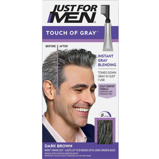 Just For Men Touch Of Gray  Dark Brown