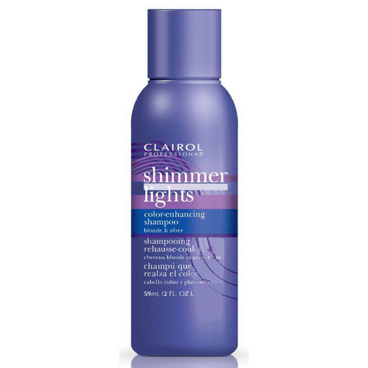 Clairol Professional Shimmer Lights Color-Enhancing Shampoo Blonde  Silver