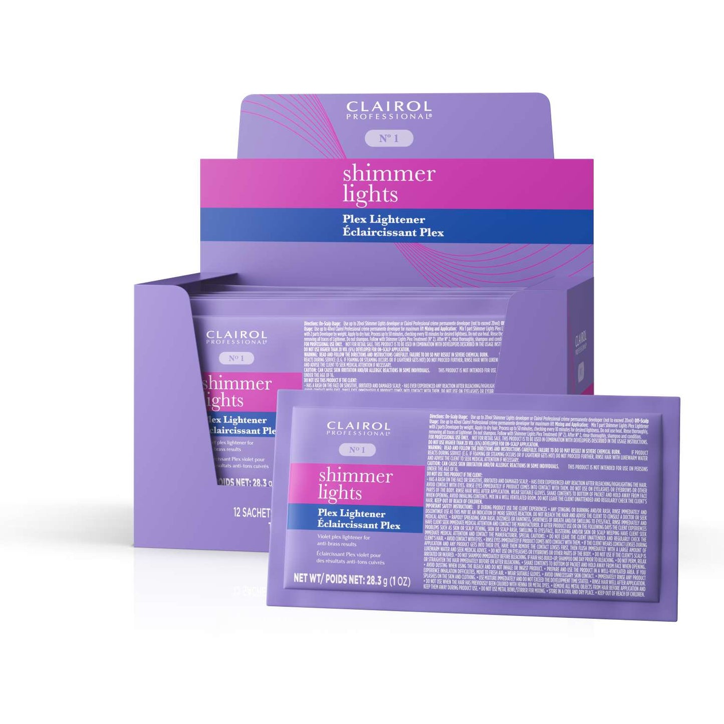 Clairol Shimmer Lights Plex Lightener No 1