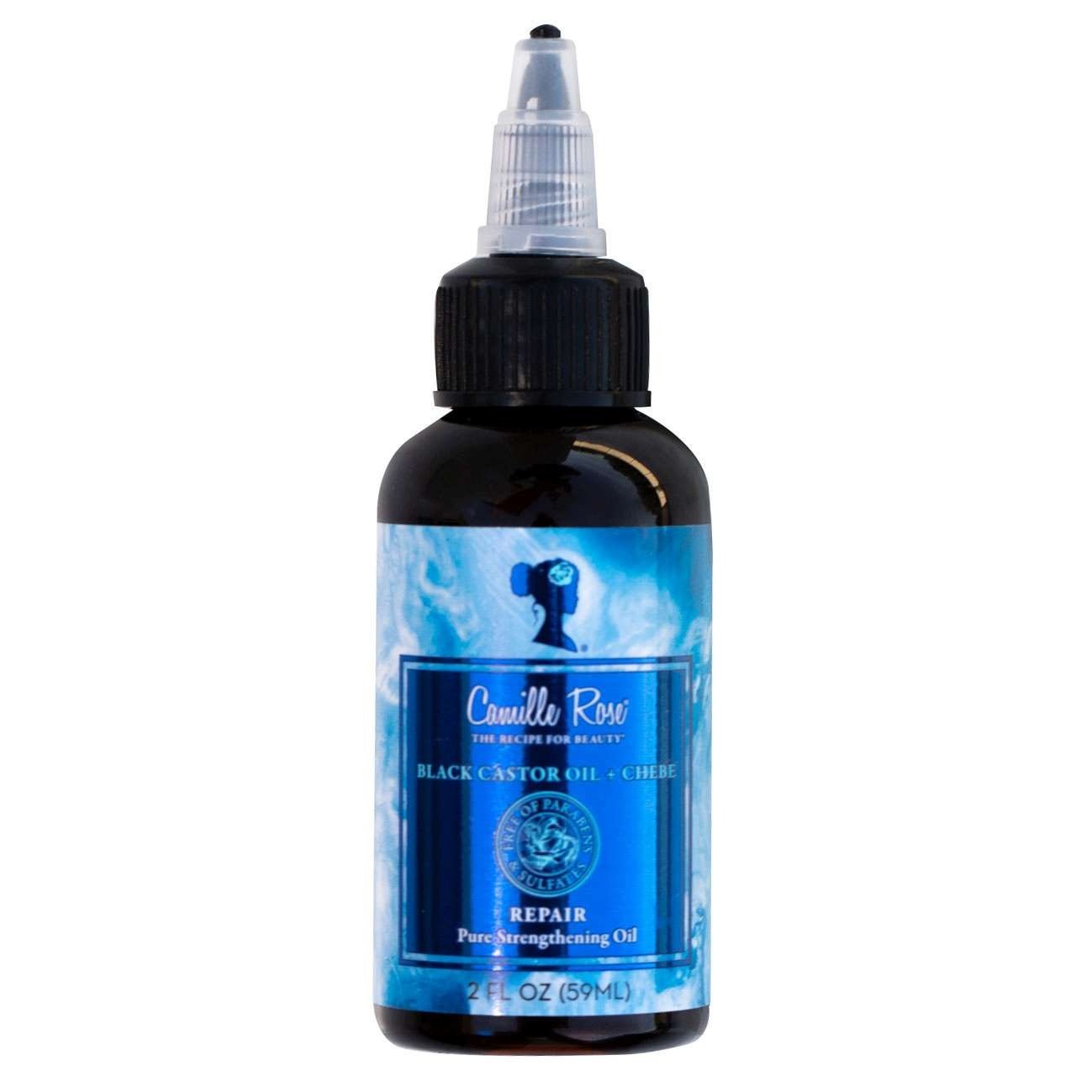 Camille Rose Aceite de ricino negro Aceite reparador Chebe