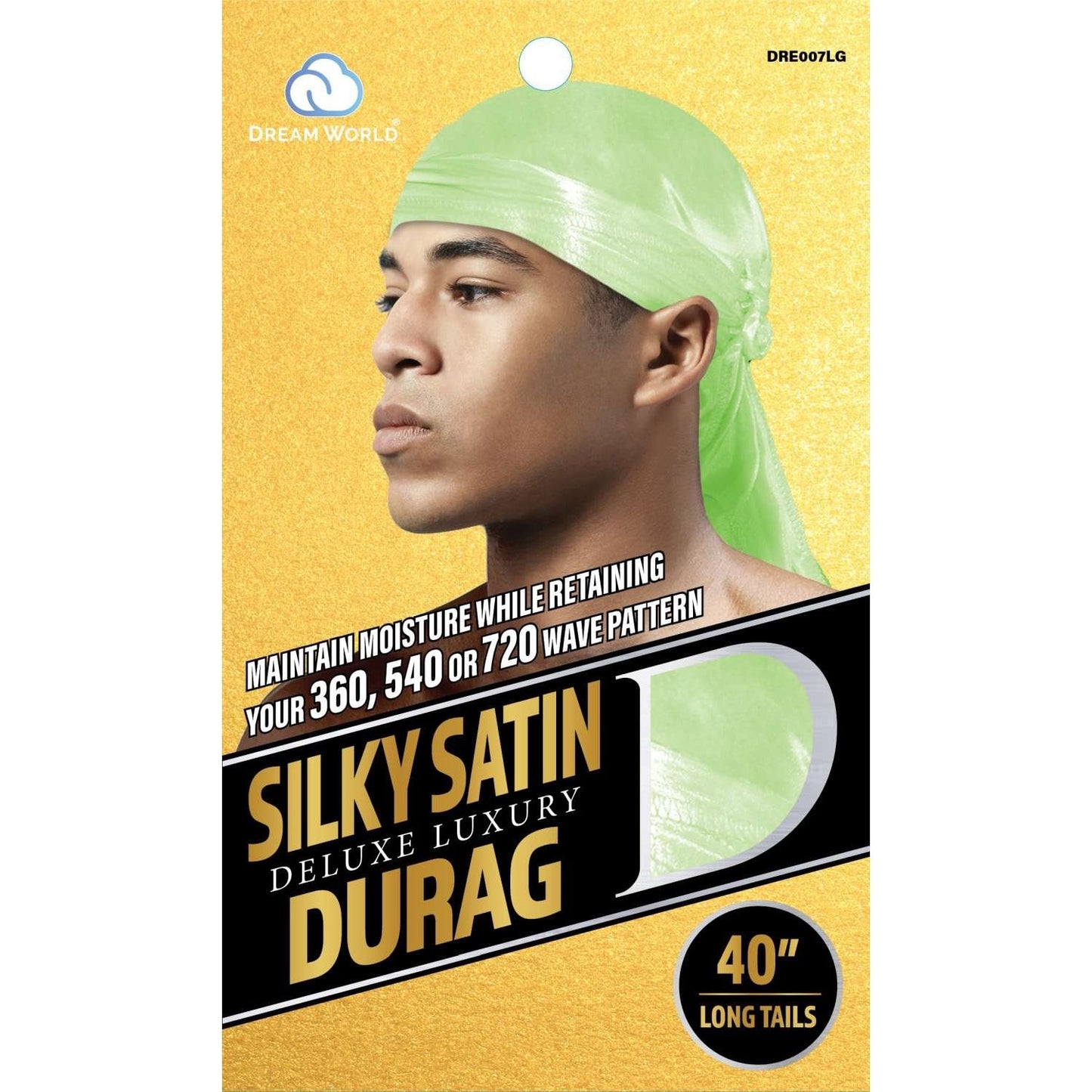 Dream Men Durag Suave y Grueso