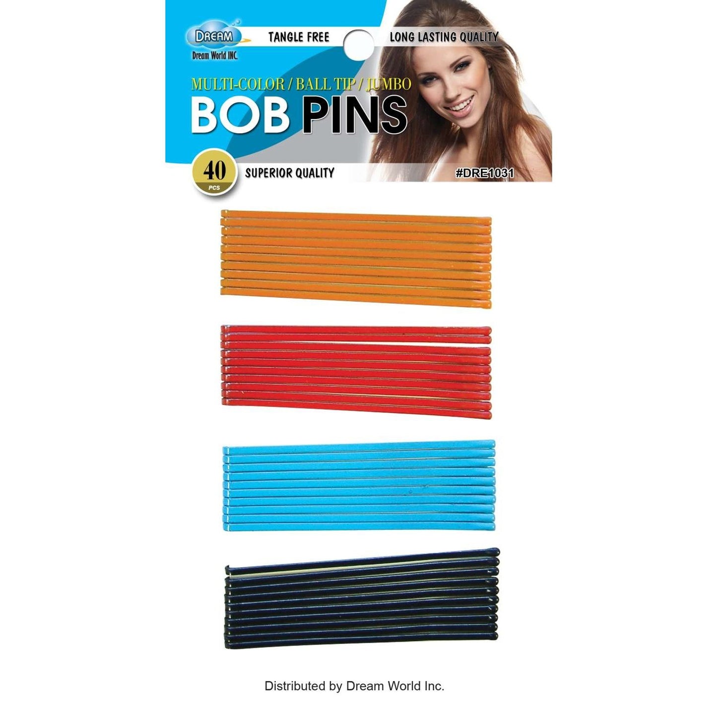 Dream Bobpin Jumbo 36Ct Multi