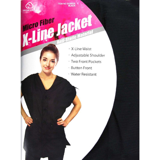 Dream Salon Wear X-Line Jacket Black