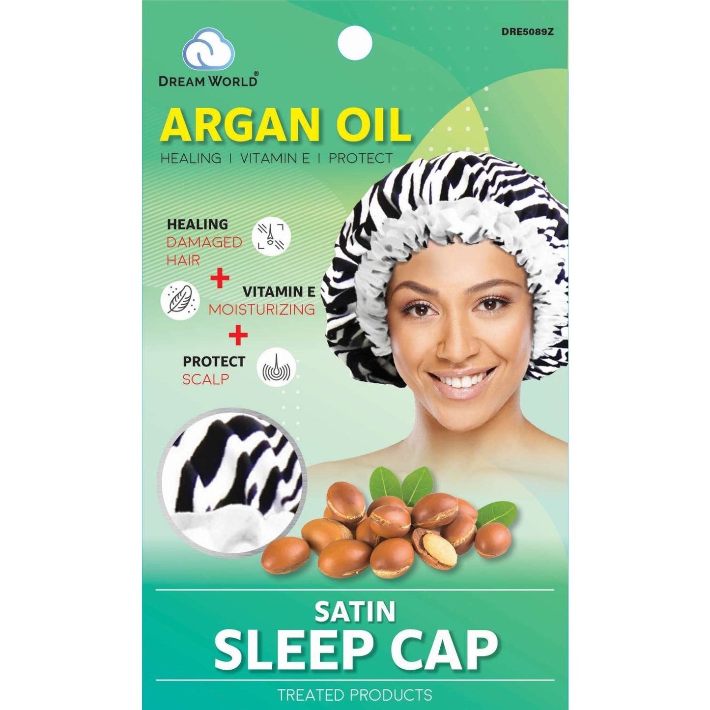 Dream Argan Oil Satin Sleep Cap