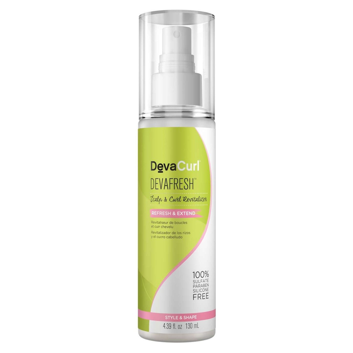Devacurl Devafresh Revitalizador de rizos del cuero cabelludo