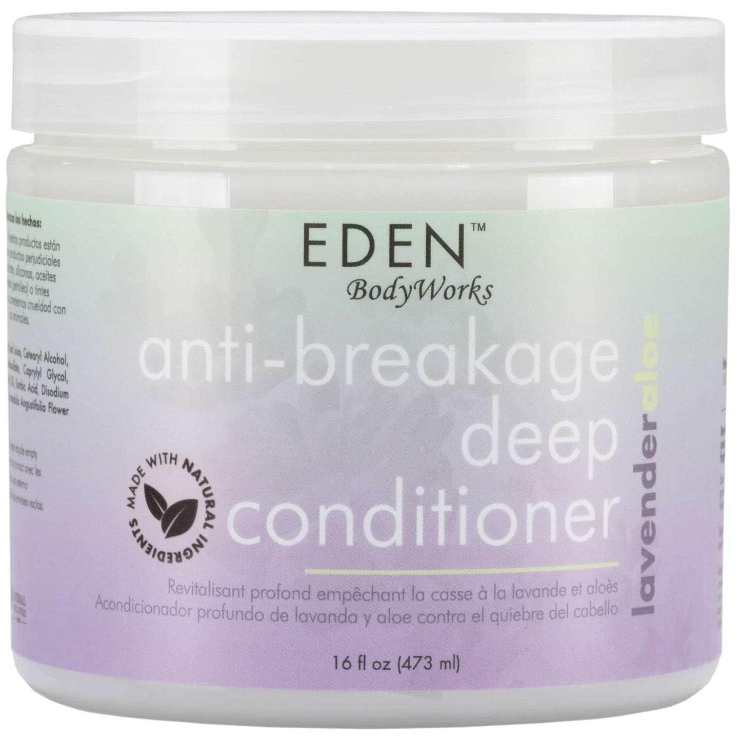 Eden Body Works Acondicionador profundo antirotura de aloe y lavanda