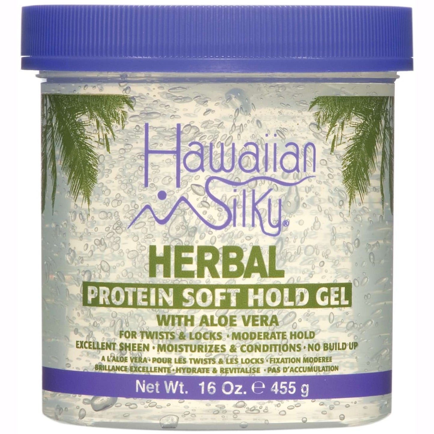 Gel protector de hierbas sedoso hawaiano súper fijación