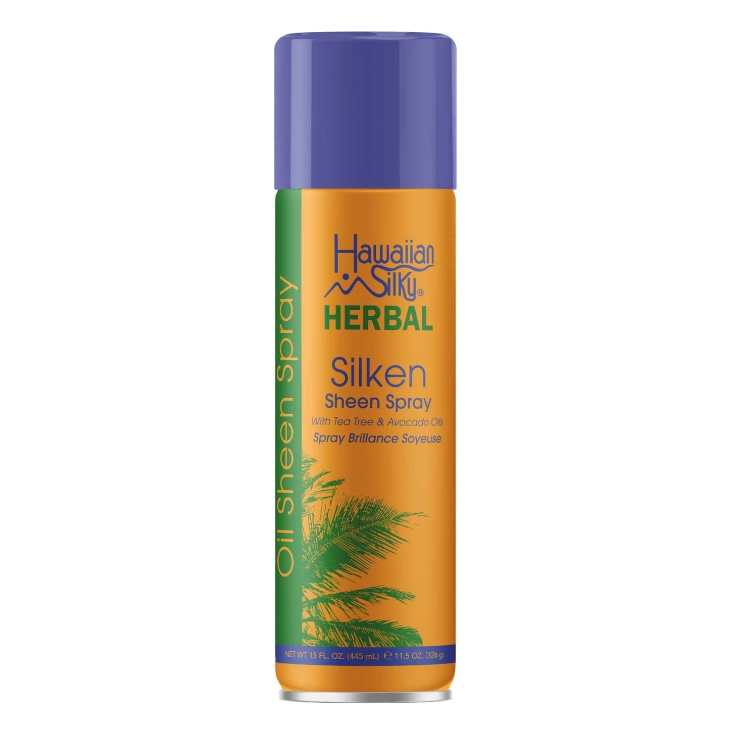 Spray de brillo de aceite de hierbas sedoso hawaiano
