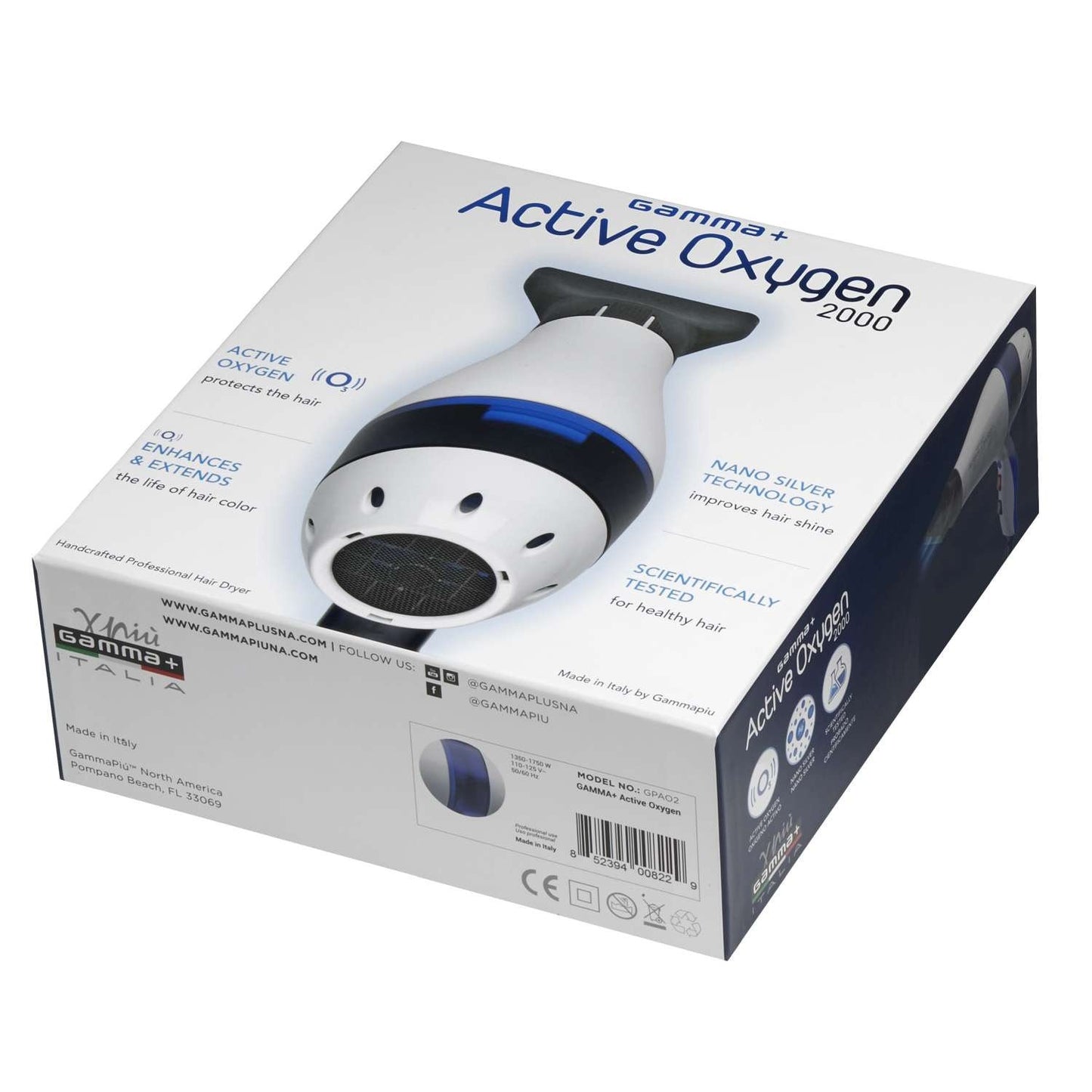 Secador de oxígeno activo gamma