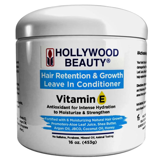 Hollywood Beauty Hair Retention And Growth Leave In Conditioner Vitamin E