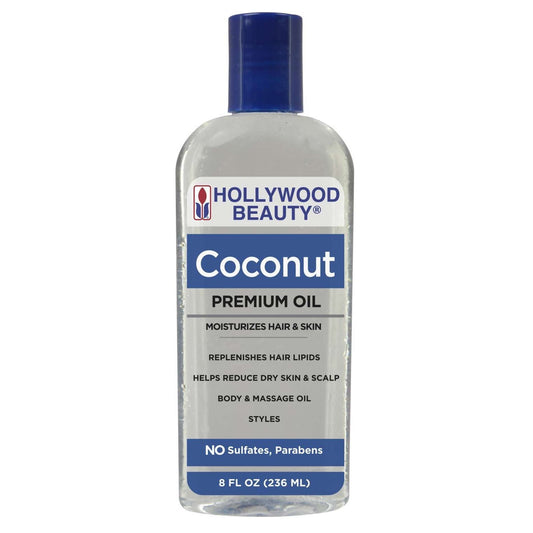 Hollywood Beauty Coconut Oil 8 Oz