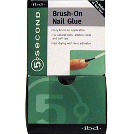 5 Second Nail Glue Brush-On